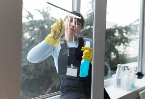 Nettoyage de vitres intérieures et extérieures à Saint-Julien-l'Ars